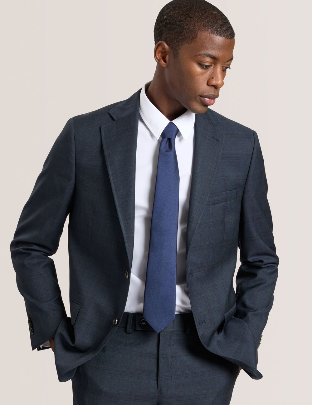 Men|Sale WRIGHT-PLAID - Plaid Suit Jacket - Ted Baker