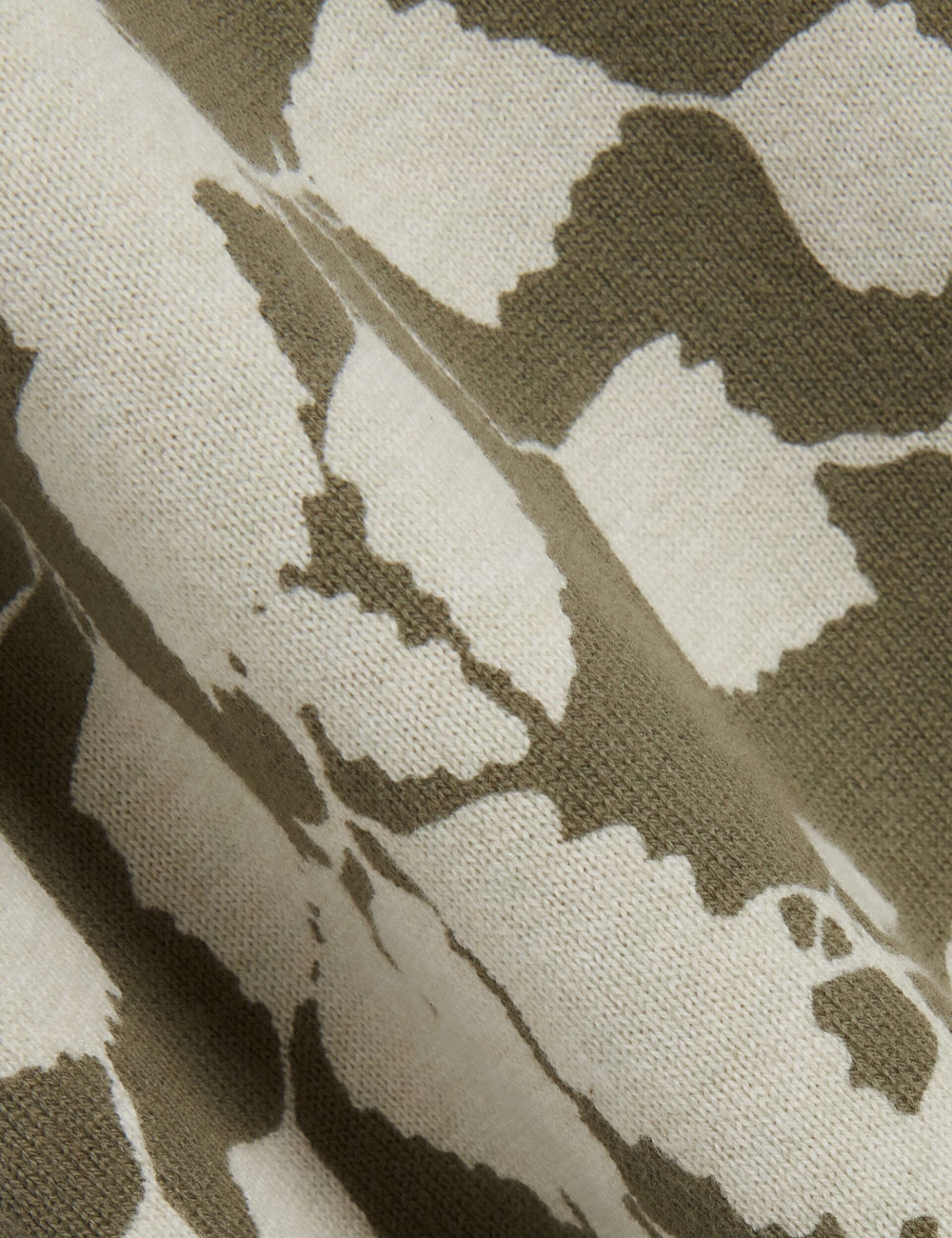 Men ALDDAT Foliage Print Cotton Fine Knit T-Shirt - Ted Baker