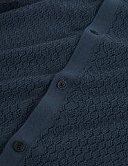 Men DOMATI Diamond Crochet Knit Short Sleeve Shirt - Ted Baker