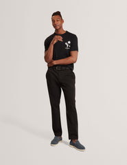 Men CAHEL Floral Logo Graphic Cotton T-Shirt - Ted Baker