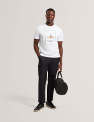 Men LUCU Goldfish Graphic Pure Cotton T-Shirt - Ted Baker
