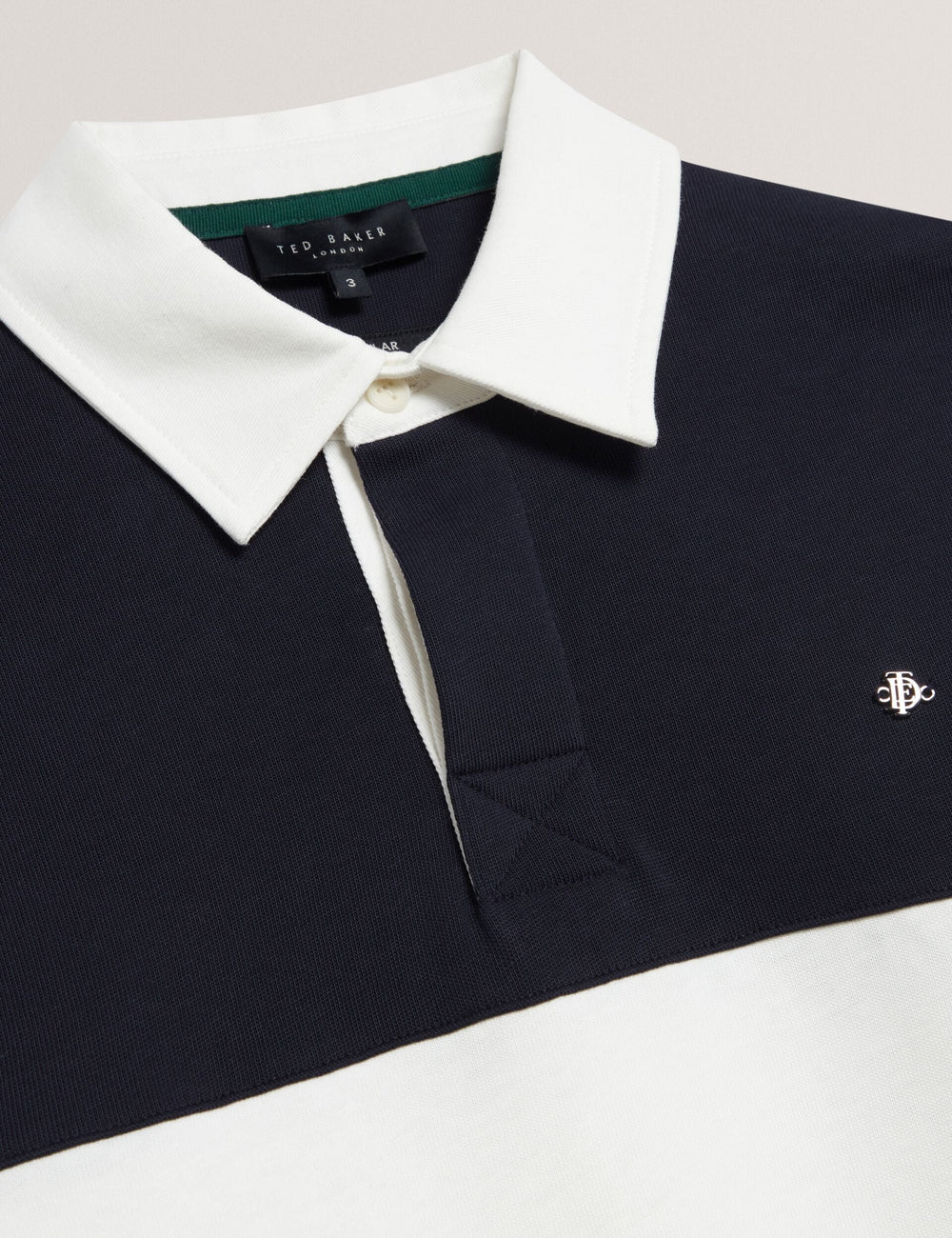 Men|Sale TRAVISS Block Stripe Jersey Cotton Rugby Shirt - Ted Baker