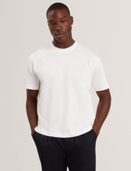Men LUCKA - TB Branded Heavy Weight T-Shirt - Ted Baker