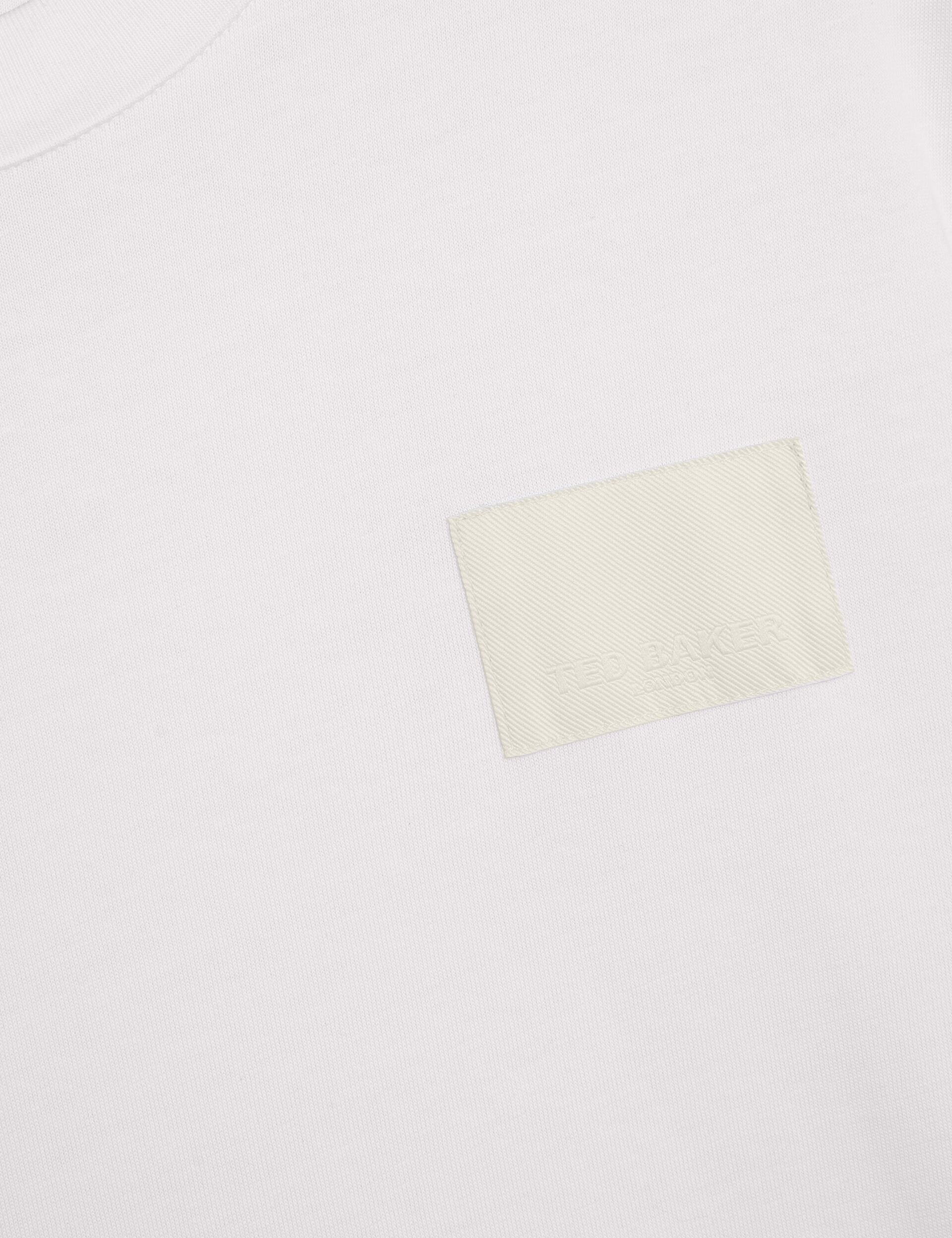 Men LUCKA - TB Branded Heavy Weight T-Shirt - Ted Baker