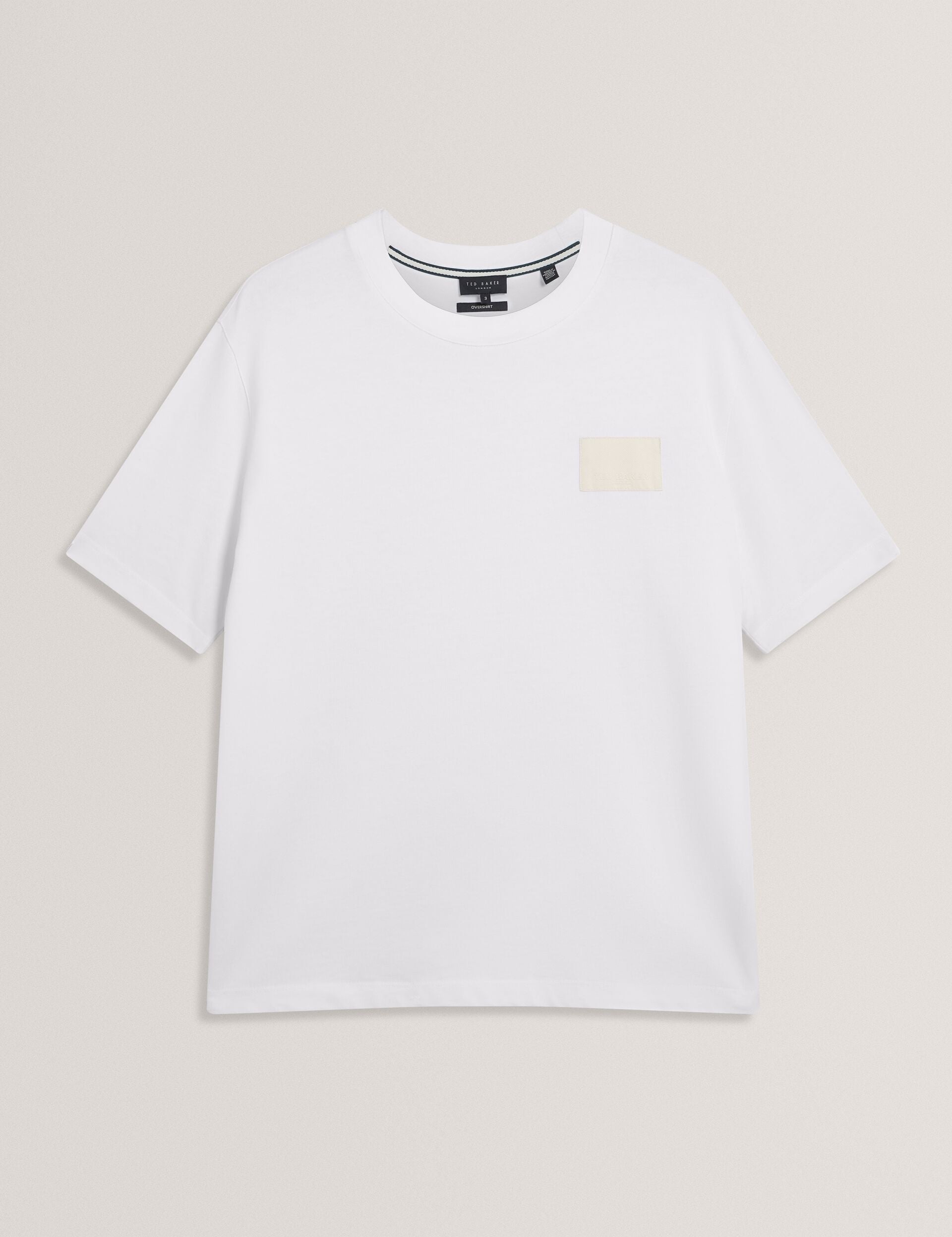 Men LUCKA - TB Branded Heavy Weight T-Shirt - Ted Baker