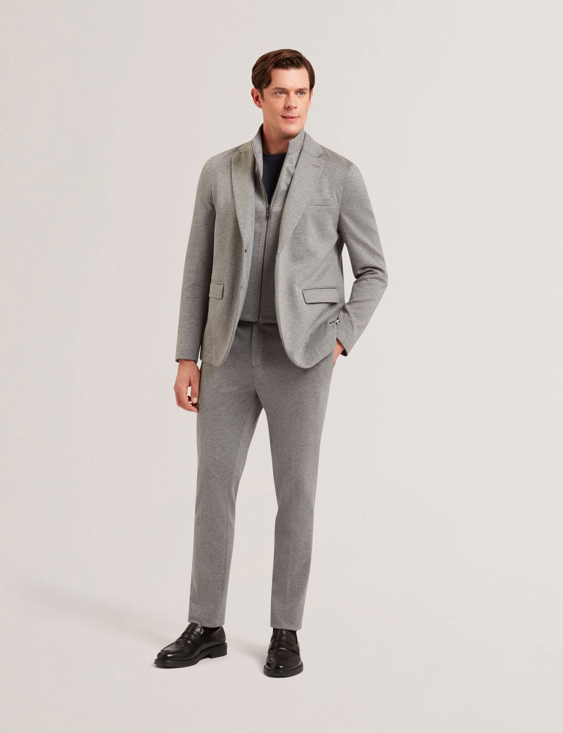 Men ROOKJ - Lt-Grey - Ted Baker