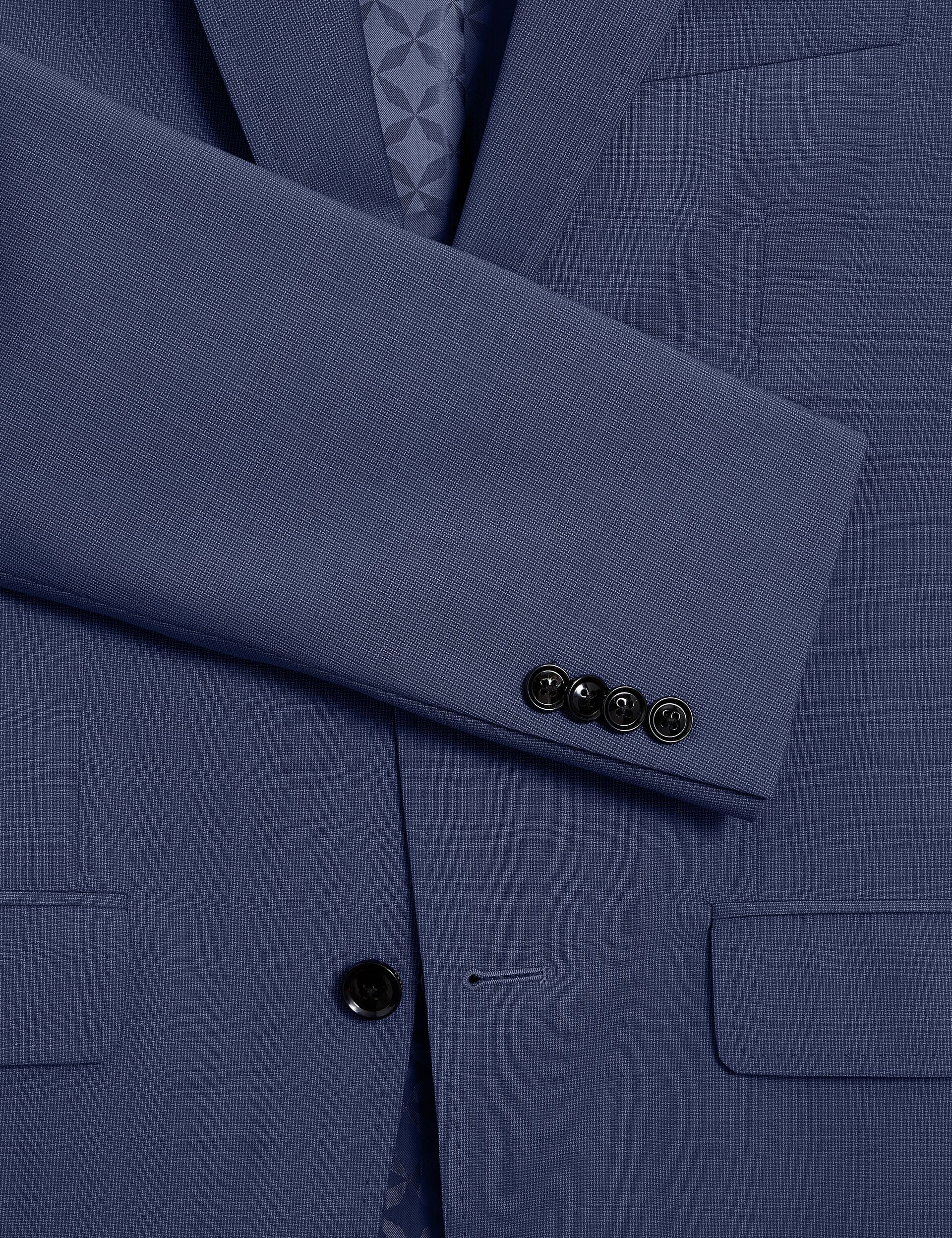Men JAY - Textured Woven Wool Suit Jacket - Ted Baker