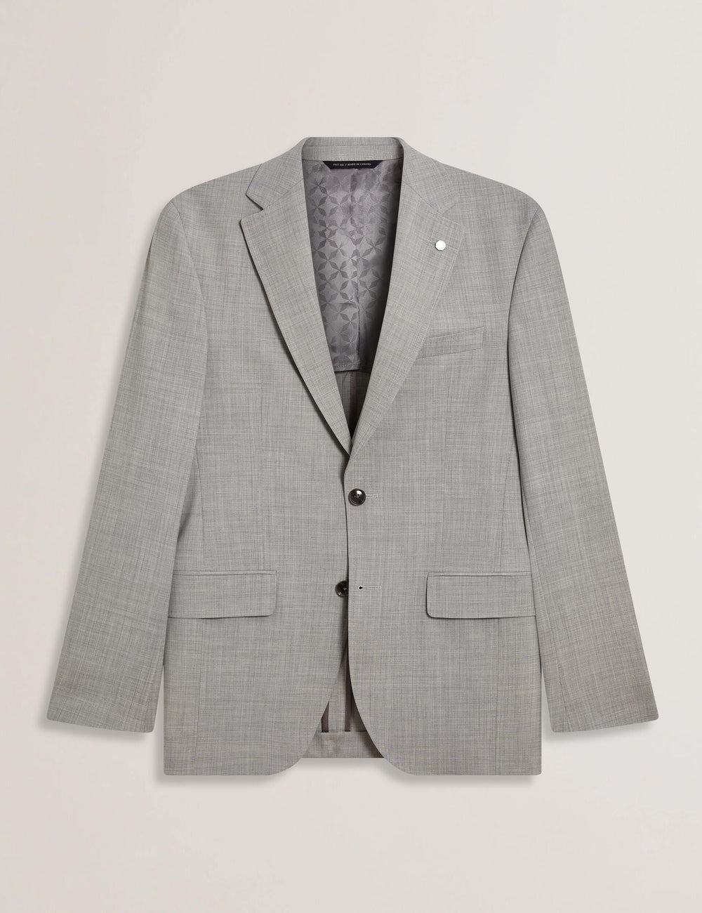 Men RALPHS - Tailored Fit Sharkskin Wool Suit Jacket - Ted Baker