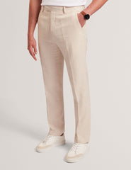 Men GIVRANT Tailored Linen Blend Slim Fit Pants - Ted Baker