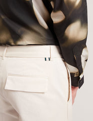 Men MOSES Tapered Cotton Stretch Twill Pants - Ted Baker