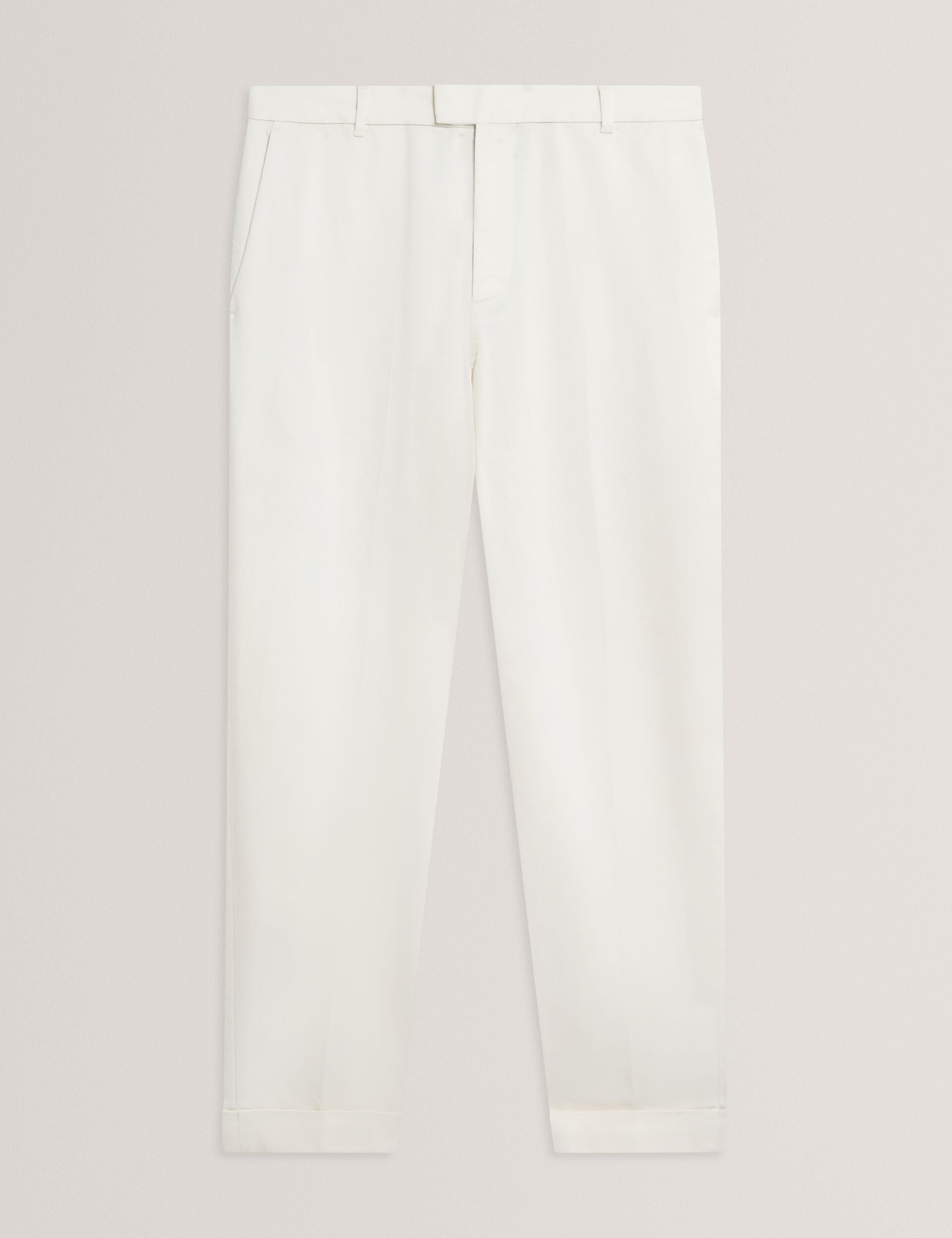Men MOSES Tapered Cotton Stretch Twill Pants - Ted Baker