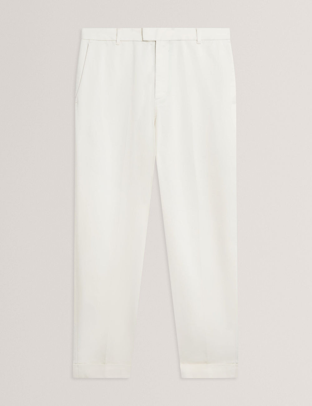 Men MOSES Tapered Cotton Stretch Twill Pants - Ted Baker