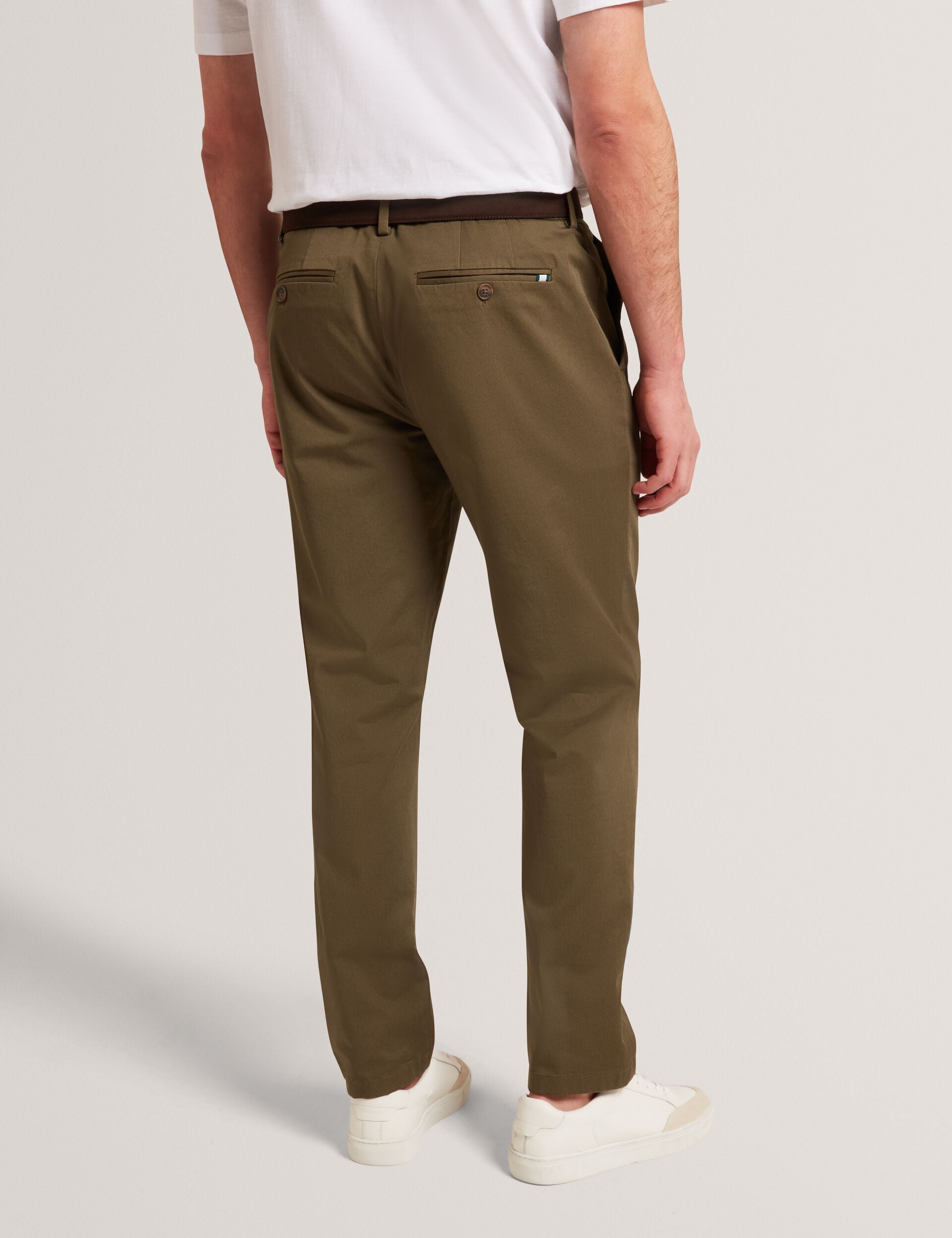 Men HOWETON Slim Fit Stretch Cotton Chinos - Ted Baker