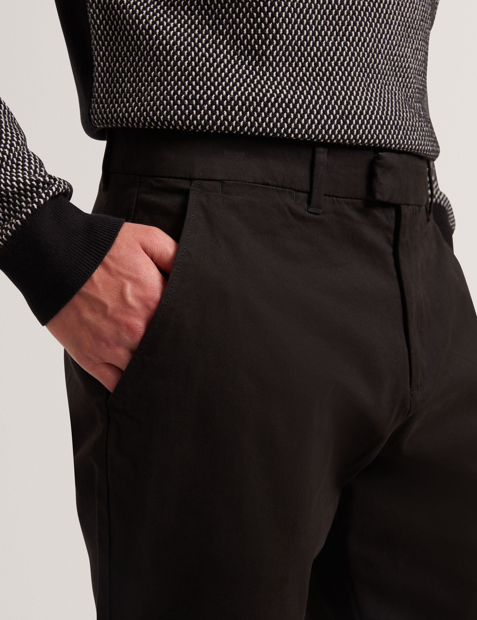 Men HOWETON Slim Fit Stretch Cotton Chinos - Ted Baker