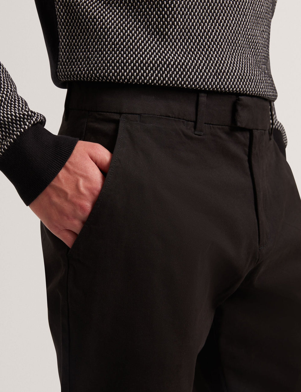 Men HOWETON Slim Fit Stretch Cotton Chinos - Ted Baker