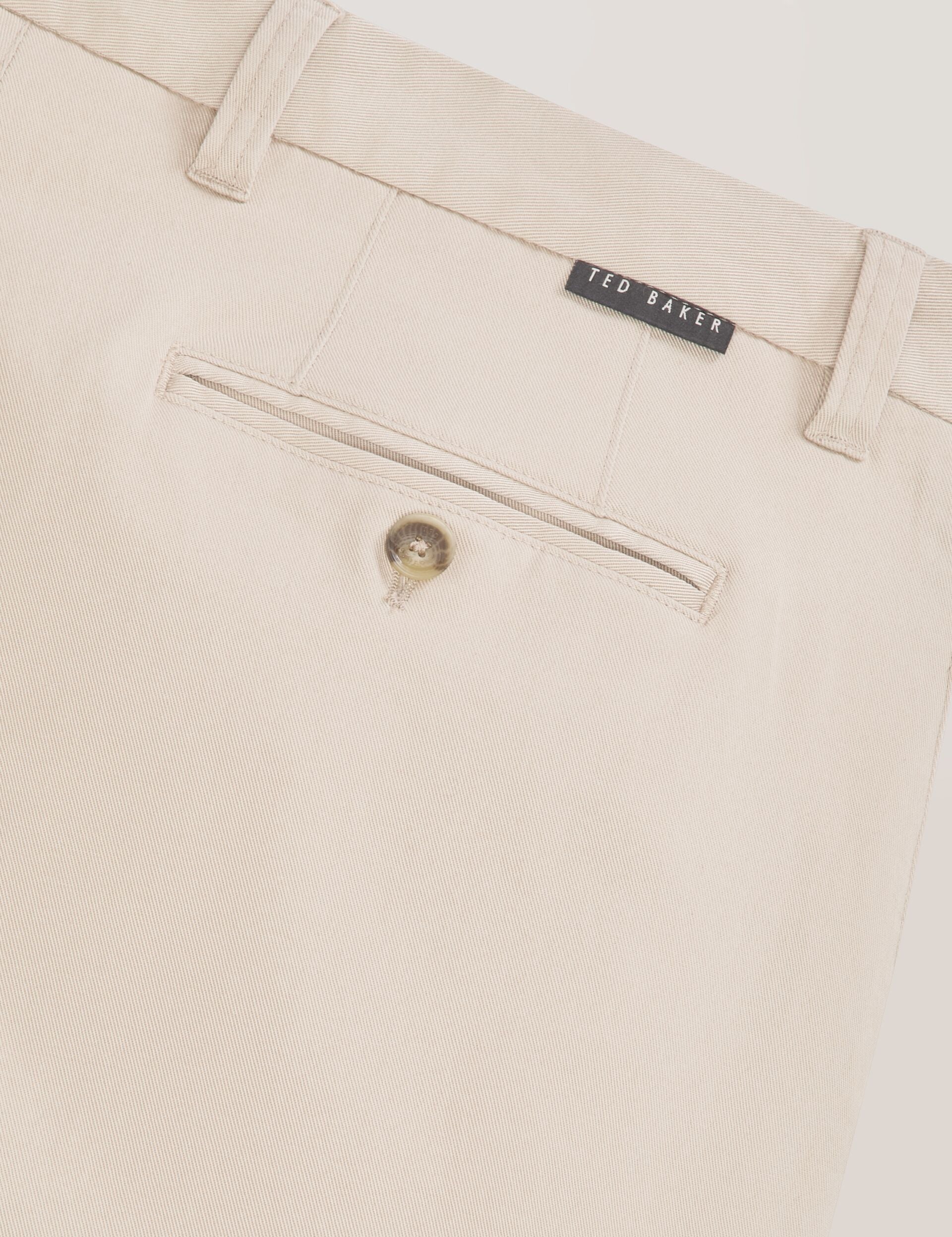 Men HEAVY TWILL CHINO - Oxford Tan - Ted Baker