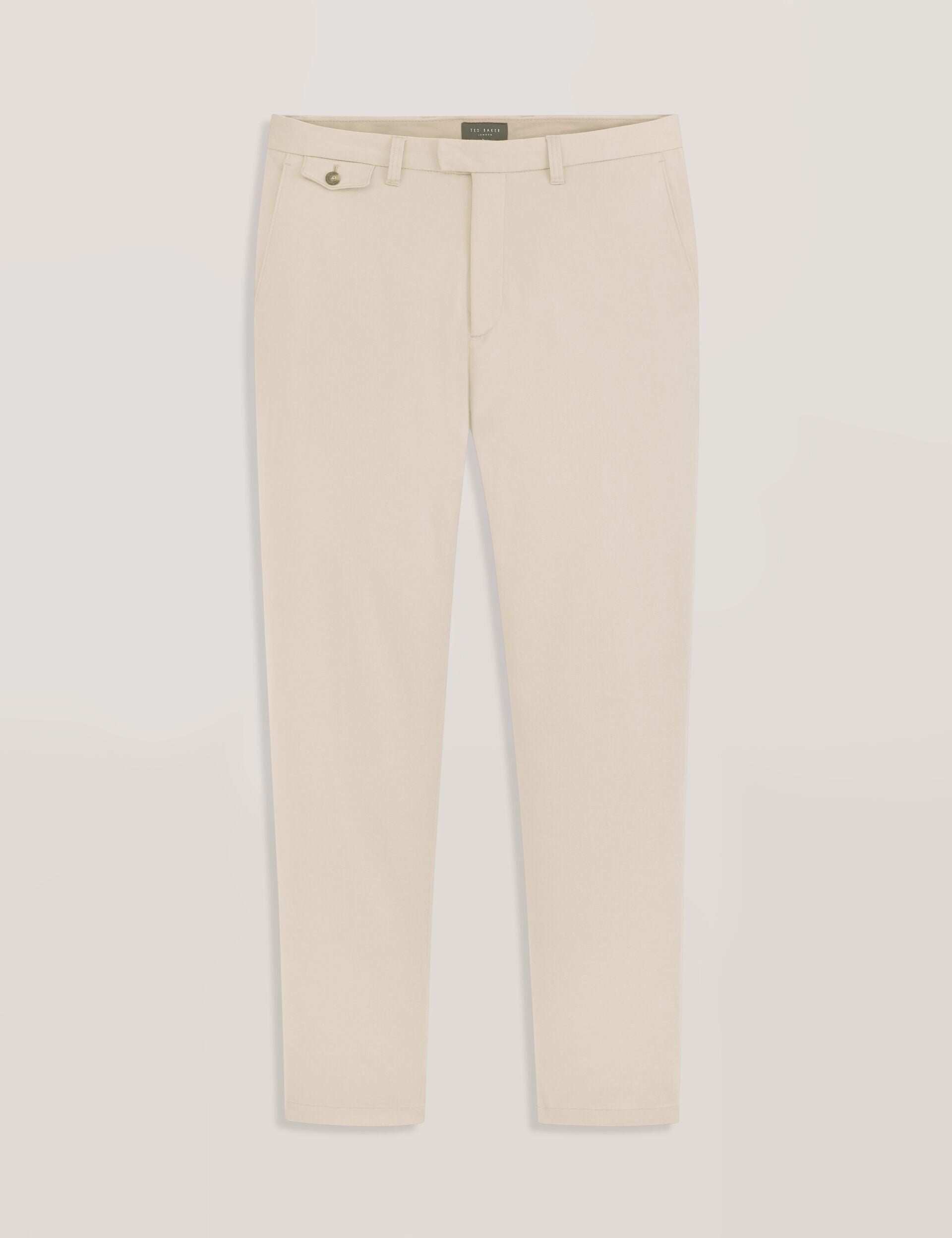 Men HEAVY TWILL CHINO - Oxford Tan - Ted Baker
