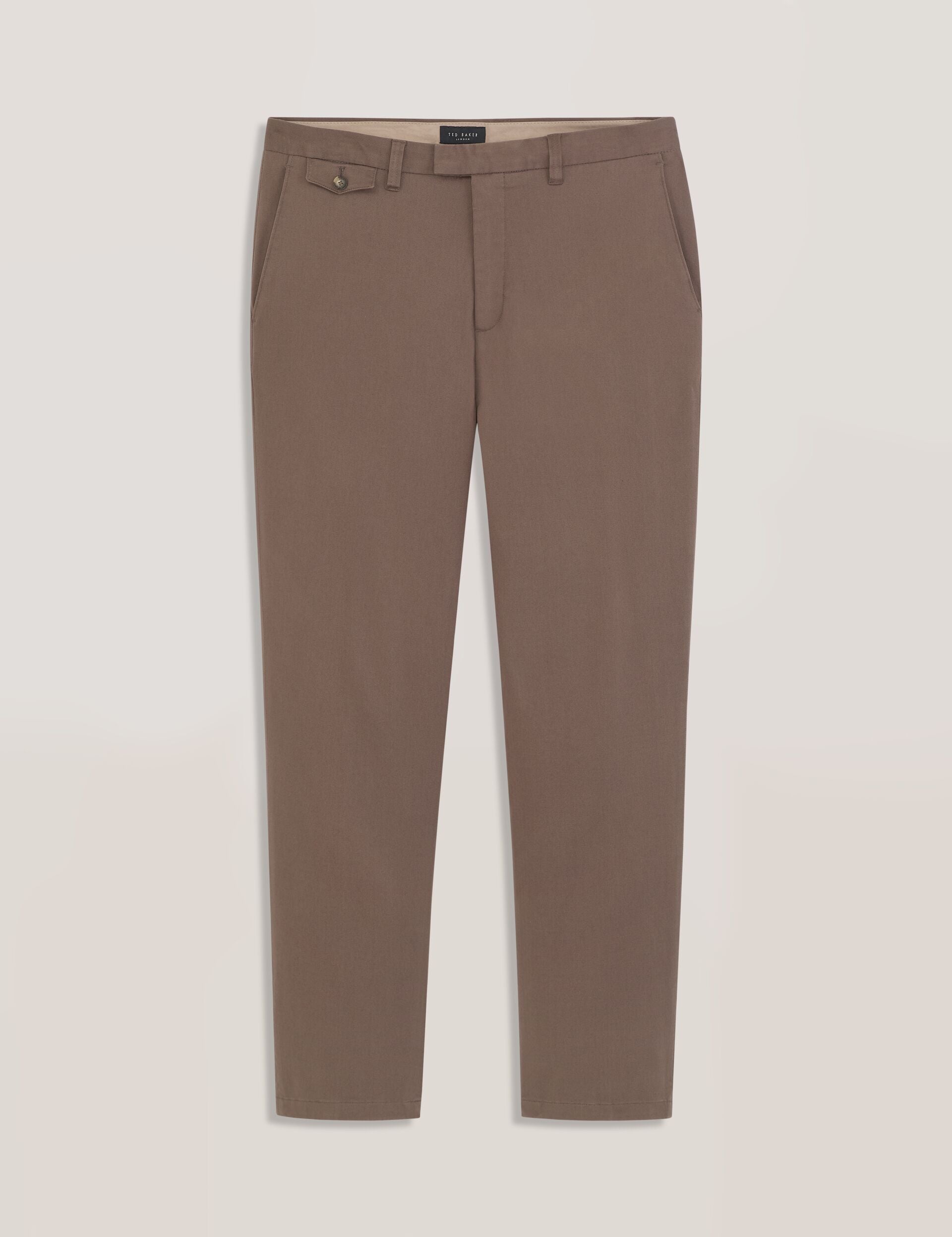 Men HEAVY TWILL CHINO - Coffee Liqueur - Ted Baker