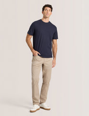 Men COMPACT HERRINGBONE TROUSERS - Crockery - Ted Baker