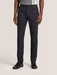 Men COMPACT HERRINGBONE TROUSERS - Black Beauty - Ted Baker