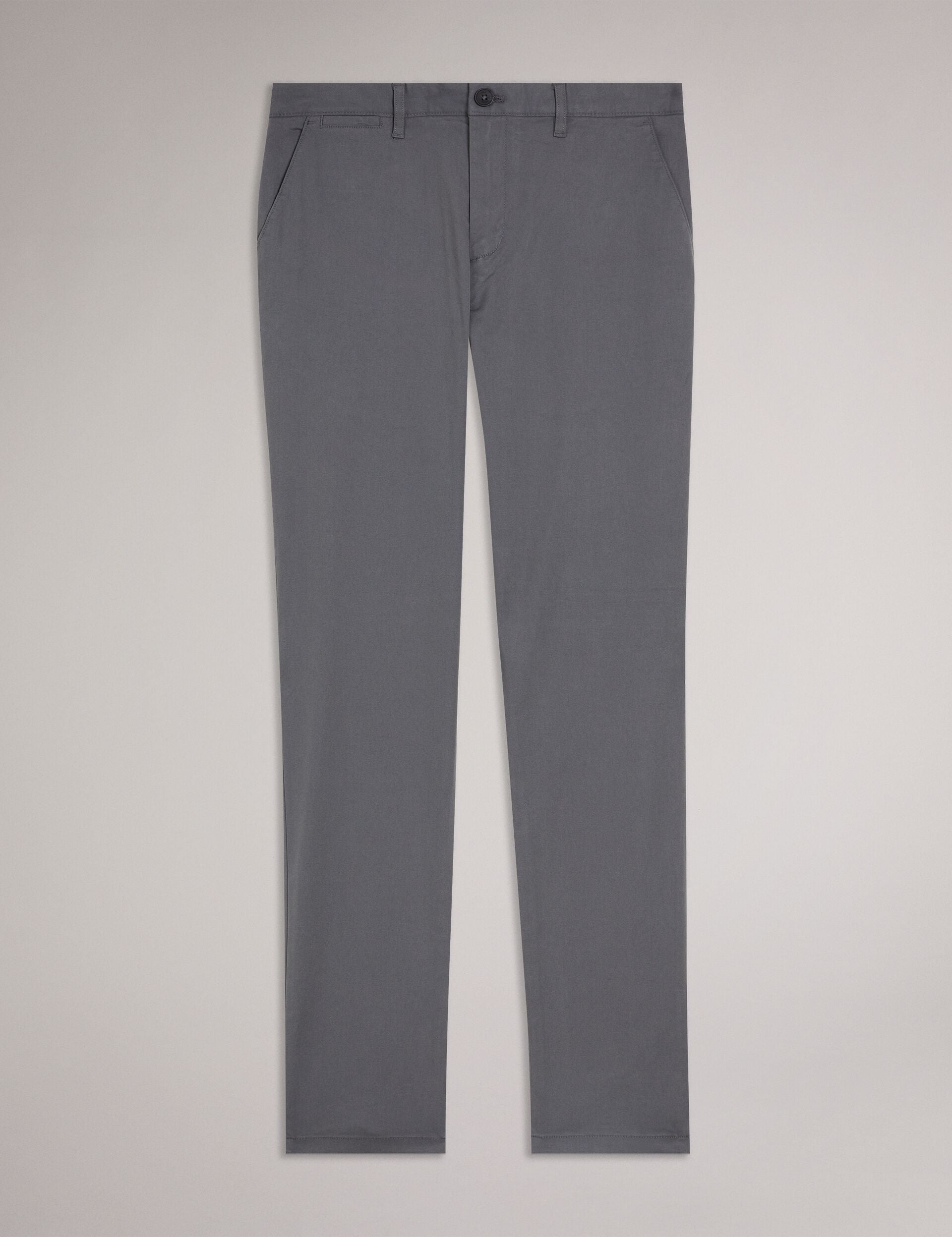 Men RYCE - Slim Fit Textured Cotton Blend Chinos - Ted Baker