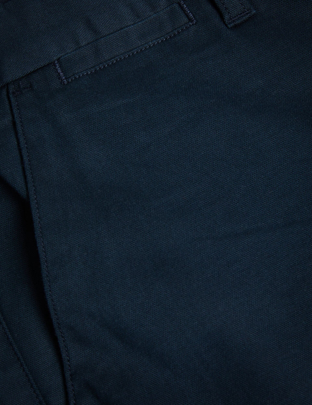 Men HAYBRN - Navy Regular Fit Woven Texture Chinos - Ted Baker