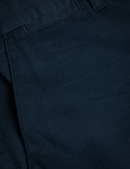 Men HAYBRN - Navy Regular Fit Woven Texture Chinos - Ted Baker