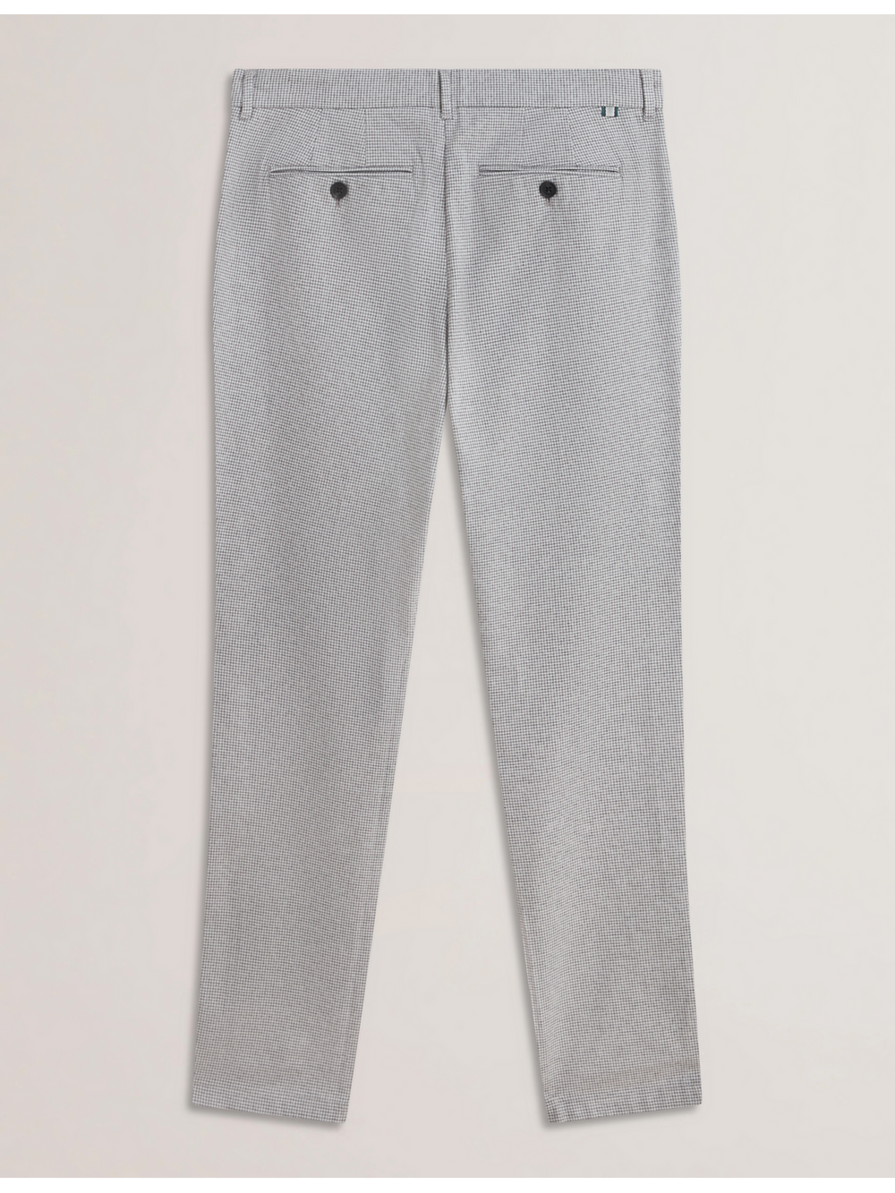 Men HANDLY - Micro Houndstooth Slim Fit Pants - Ted Baker