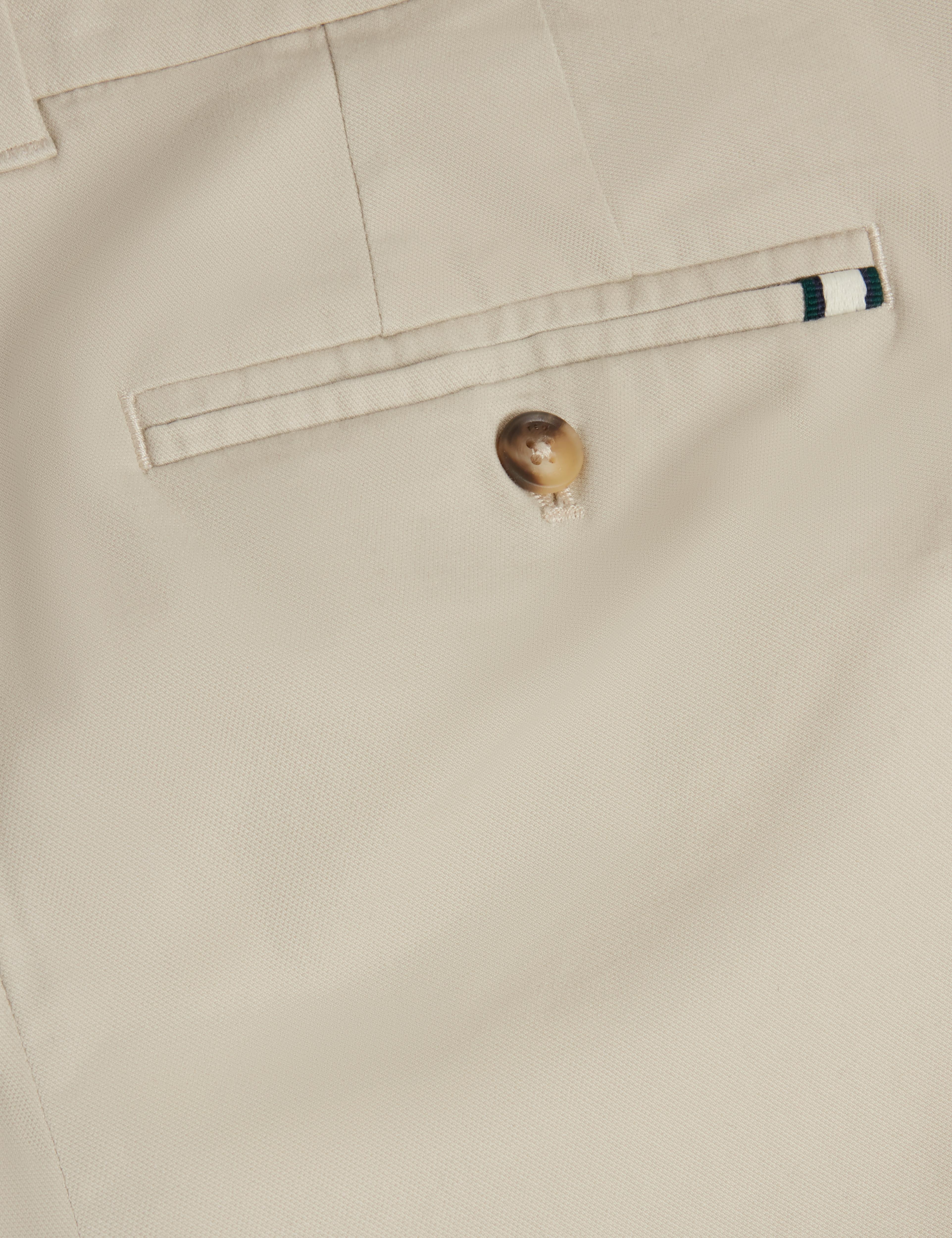Men BATFORD - Slim Fit Cotton Blend Chinos - Ted Baker