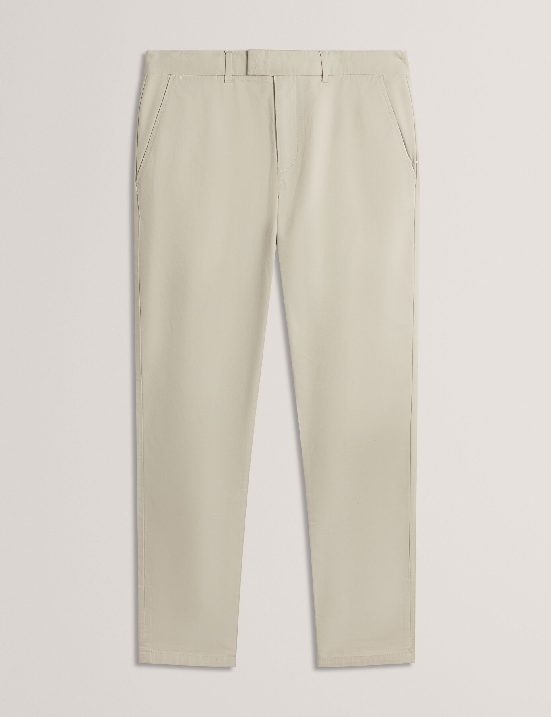 Men BATFORD - Slim Fit Cotton Blend Chinos - Ted Baker