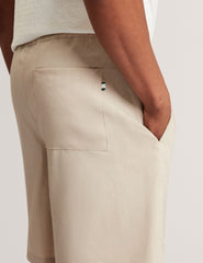 Men CULVES Relaxed Linen Blend Elasticated Shorts - Ted Baker