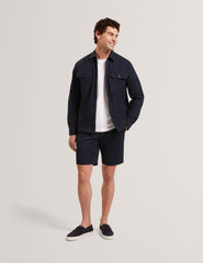 Men ILARIO - Slim Textured Chino Short - Ted Baker