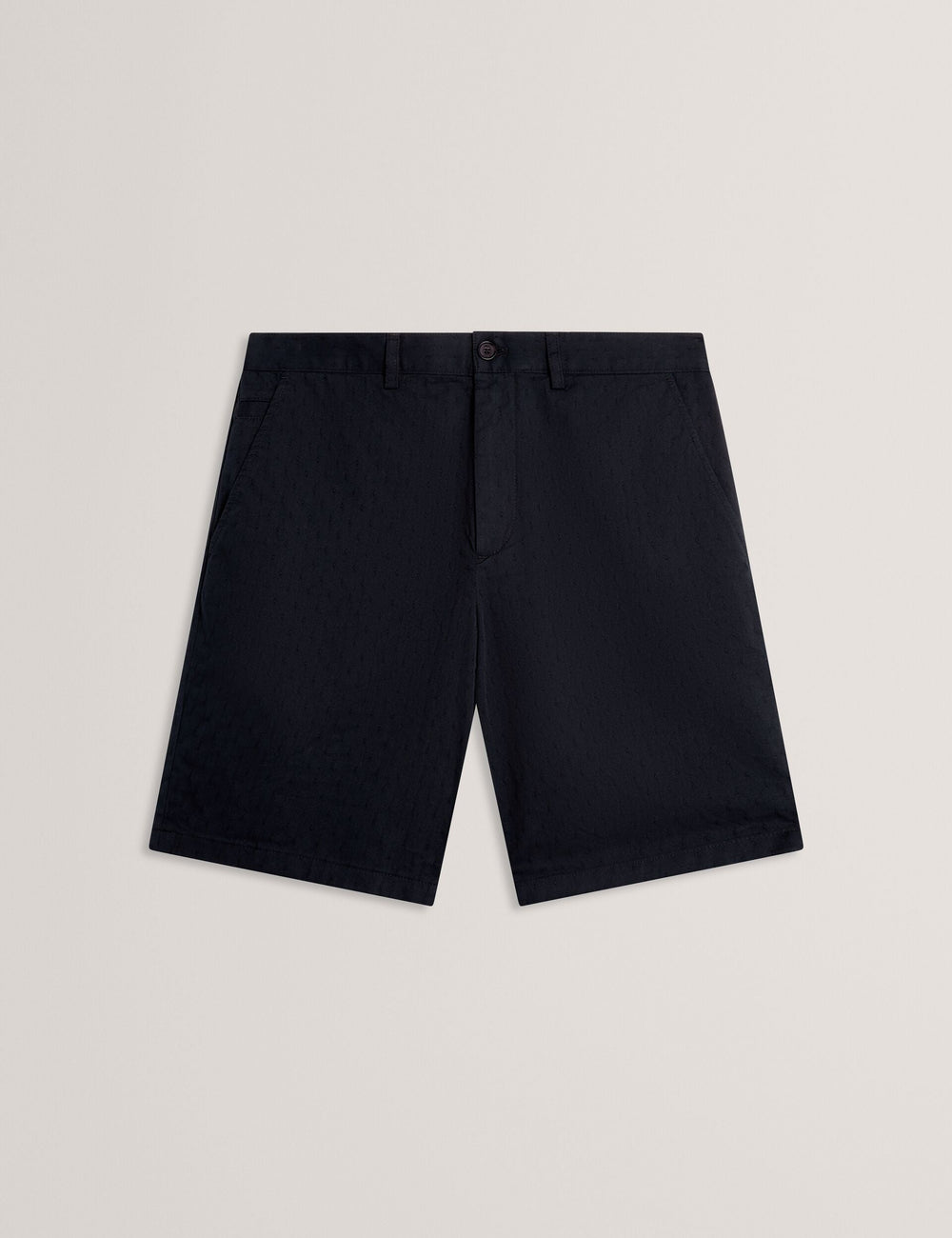 Men ILARIO - Slim Textured Chino Short - Ted Baker