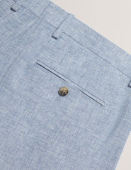 Men GIVRAN Slim Fit Linen Blend Tailored Shorts - Ted Baker