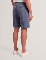 Men GIVRAN Slim Fit Linen Blend Tailored Shorts - Ted Baker