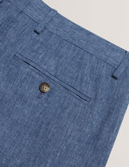 Men GIVRAN Slim Fit Linen Blend Tailored Shorts - Ted Baker