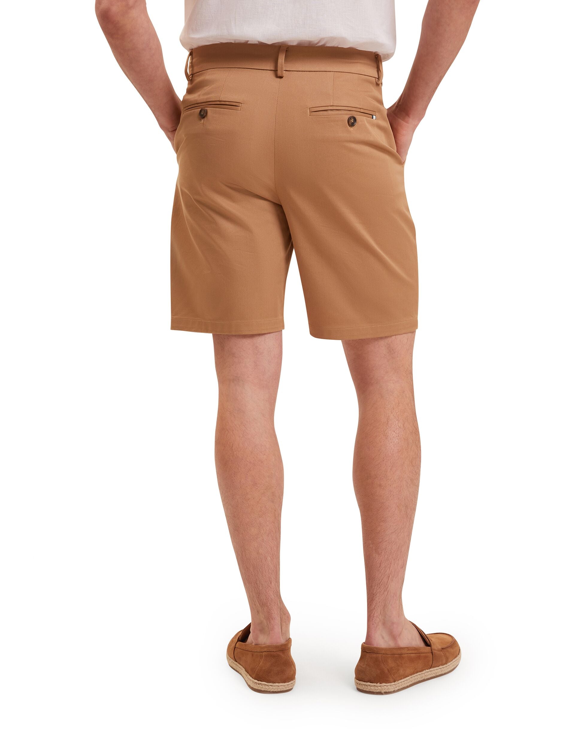 Men LOWETON Slim Leg Stretch Cotton Chino Shorts - Ted Baker