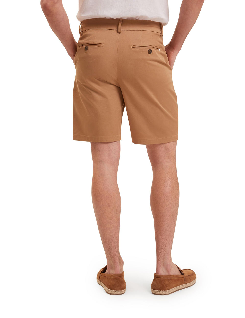 Men LOWETON Slim Leg Stretch Cotton Chino Shorts - Ted Baker