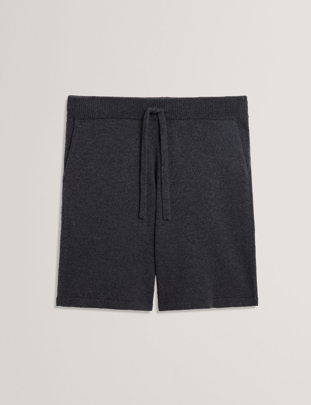 Men OWAINE Wool Knit Straight Leg Shorts - Ted Baker