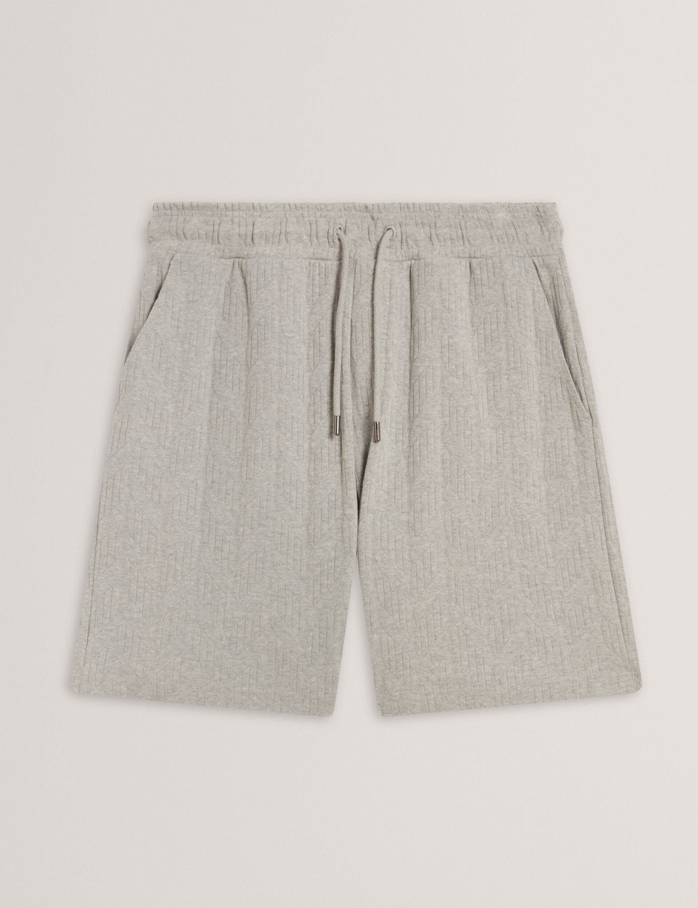 Men CORWIAS Cable Texture Pull-On Relaxed Shorts - Ted Baker