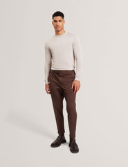 Men|Sale TORRA - Long Sleeve Silk Blend Crew Neck Jumper - Ted Baker