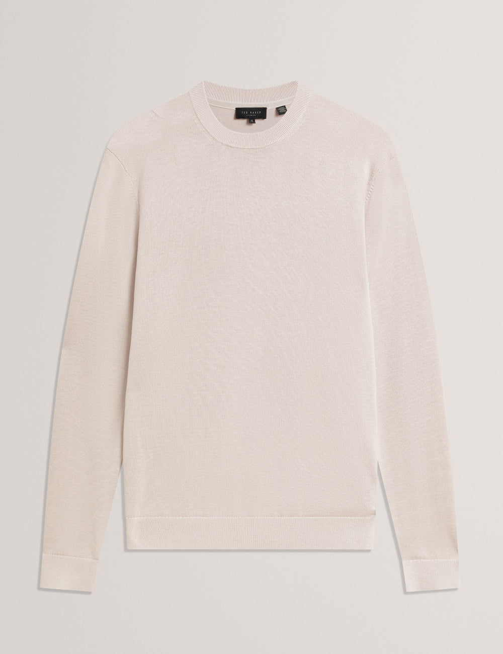 Men|Sale TORRA - Long Sleeve Silk Blend Crew Neck Jumper - Ted Baker