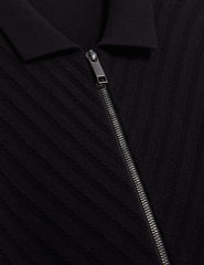 Men|Sale LYSAND Chevron Stitch Zip-Up Wool Knit Cardigan - Ted Baker