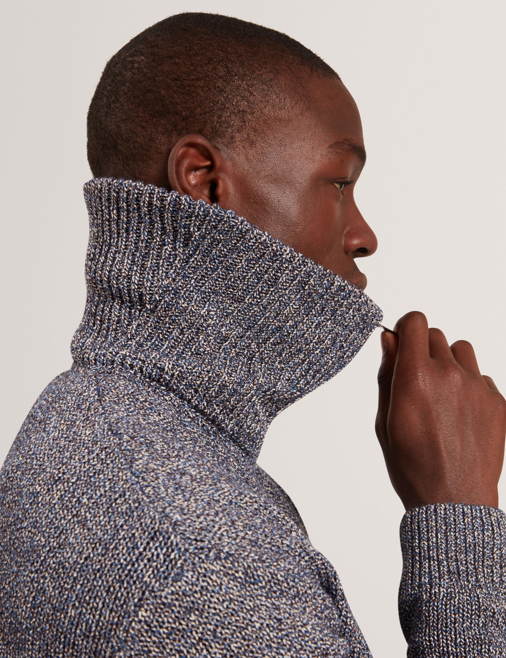 Men|Sale VARINK Twisted Yarn Knit Zip-Through Jumper - Ted Baker
