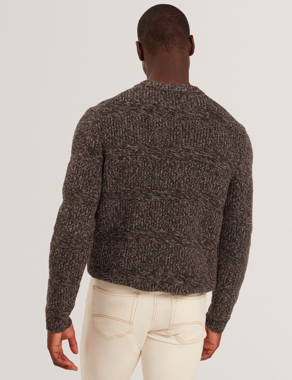 Men|Sale MORVEN Marled Wool Knit Crew Neck Sweater - Ted Baker