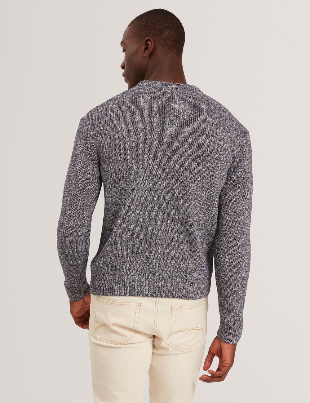 Men|Sale CHARLIZ Relaxed Fit Twist Weave Knitted Sweater - Ted Baker