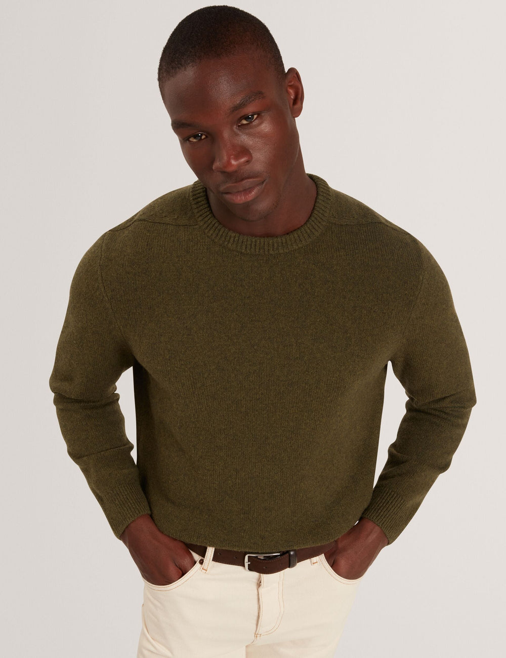 Men|Sale DEMARIO Relaxed Fit Wool Rich Knit Sweater - Ted Baker