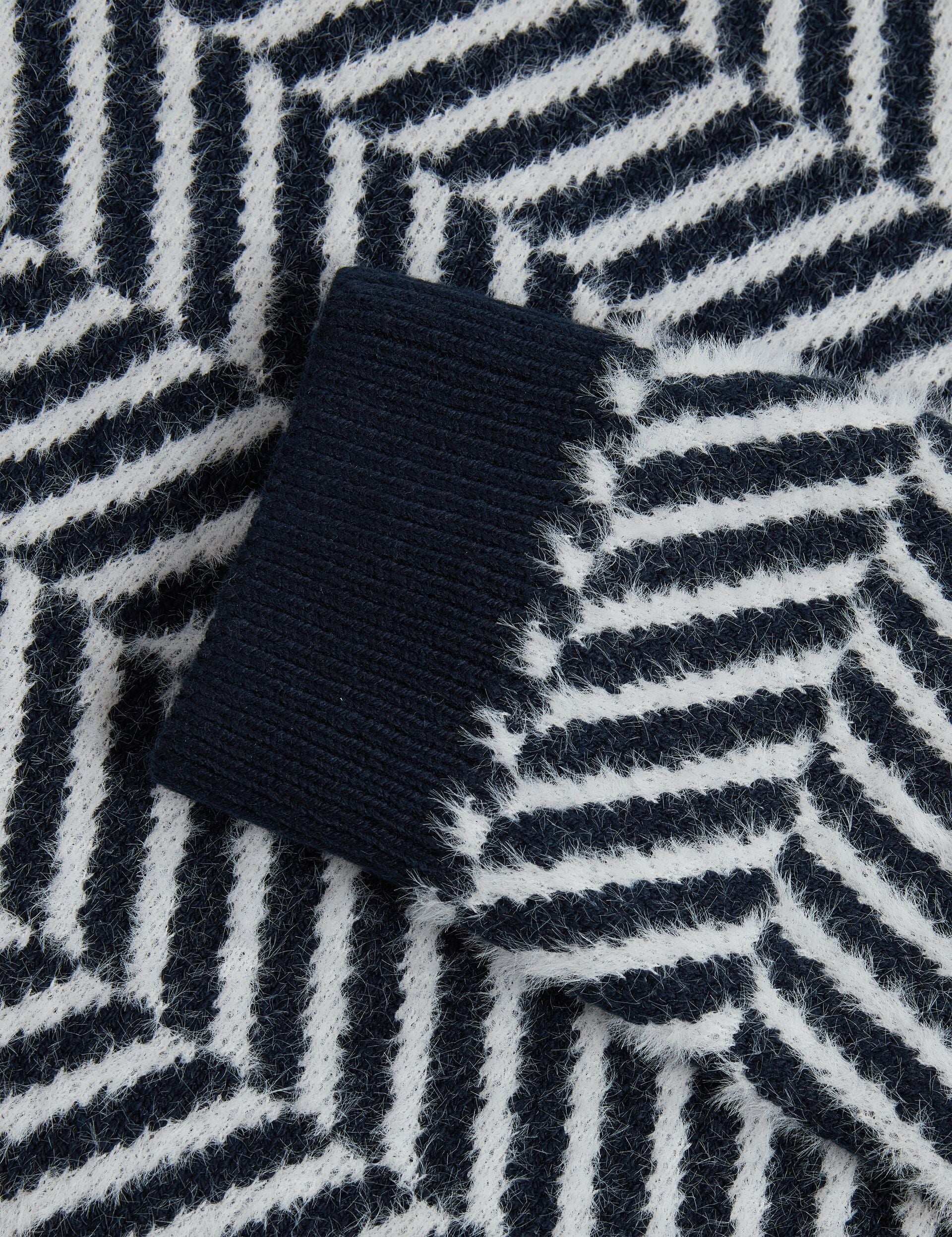 Men|Sale SERGEJ Zig Zag Print Wool Blend Jumper - Ted Baker