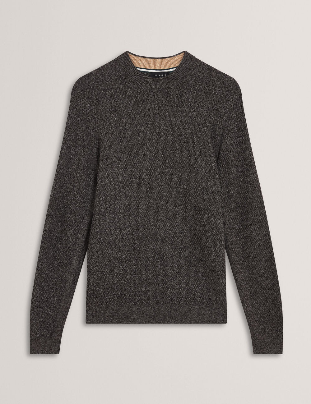 Men|Sale MONYA Textured Stitch Marled Knit Jumper - Ted Baker