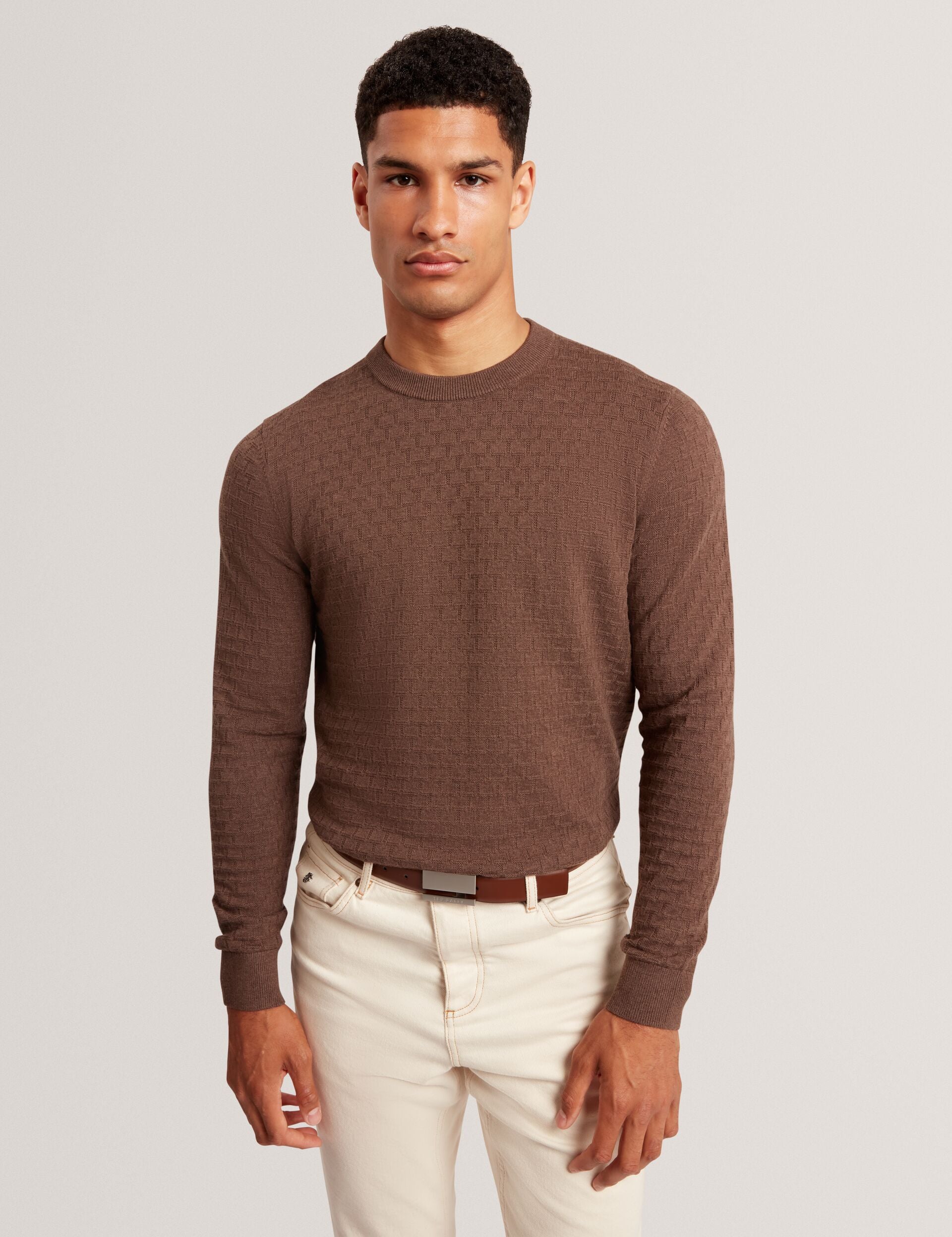 Men|Sale SAINSY - T Stitch Crew Neck - Ted Baker